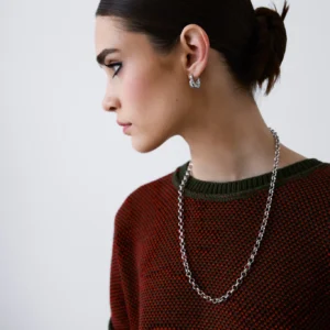 Серебряные серьги «Folio» Мини